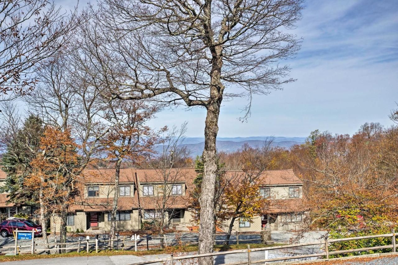 Pet-Friendly Beech Mountain Condo Steps To Slopes Екстериор снимка